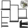 Полка Springos HF0055 — 3-уровневая металл/MDF Photo 2