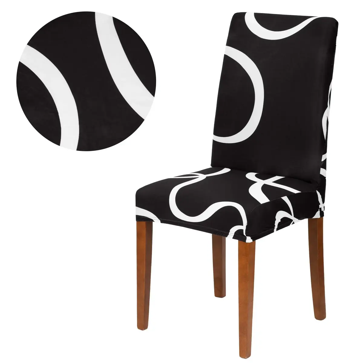 Chair cover Springos HA0216 — universal stretch Photo 10