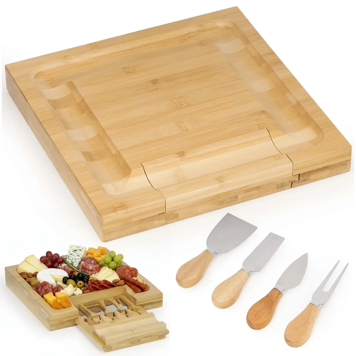 Serving platter Springos KI0168 33 x 33 cm Photo 7