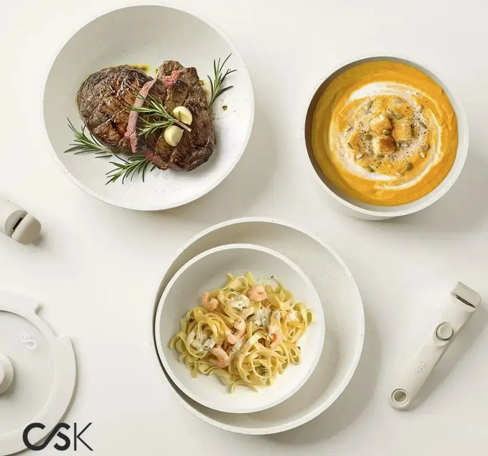 CS Kochsysteme 17 daļu trauku komplekts, kaltēts alumīnijs Photo 10