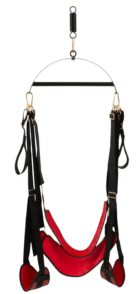 Bad Kitty Sex Swing — seksu šūpoles ar regulējamām siksnām Photo 2