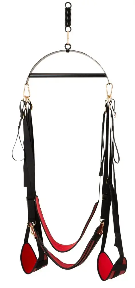 Bad Kitty Sex Swing — seksu šūpoles ar regulējamām siksnām Photo 3