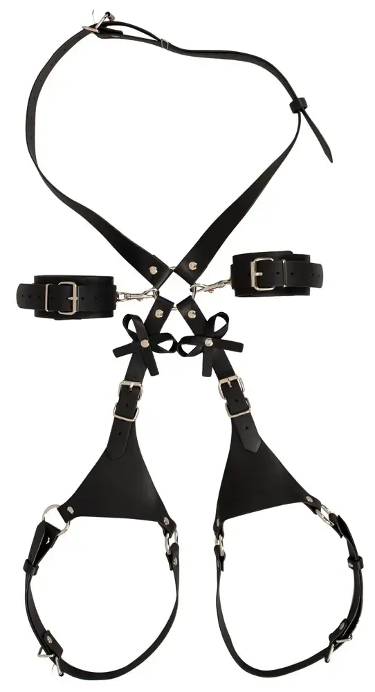 Bad Kitty Body Harness w Cuffs 50056630000 Photo 9