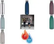 Термос THERMOS TC 0,35 л с вакуумной изоляцией, синий, нержавеющая сталь