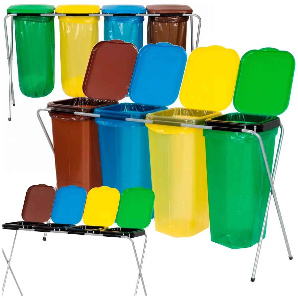 Waste segregation stand Springos HA1109 Photo 3