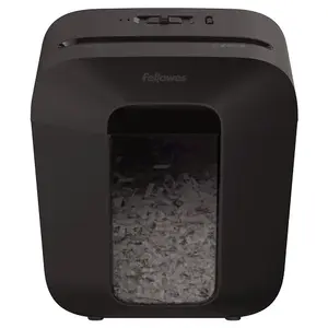 Paper Shredder Fellowes Powershred LX25 — Particle-cut 4x37 mm, 11.5 L bin, Black