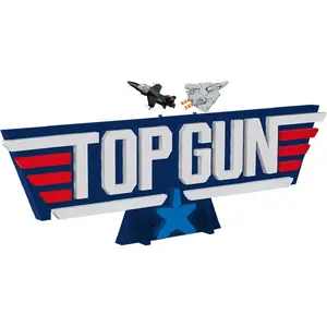 Cobi COBI-5925 Top Gun logo brick set — licensed Top Gun insignia model