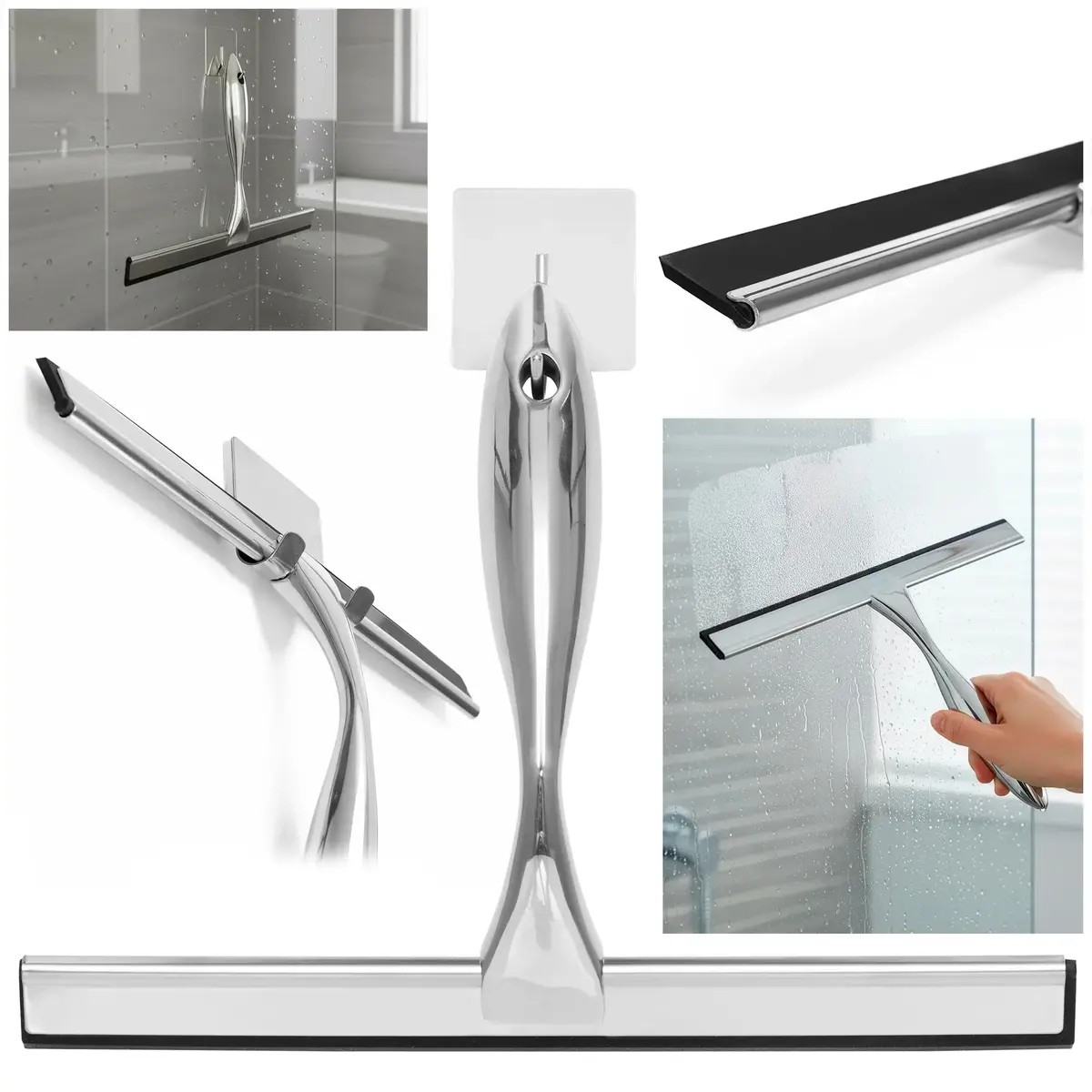 Springos HA1113 bathroom squeegee 25 cm Photo 3