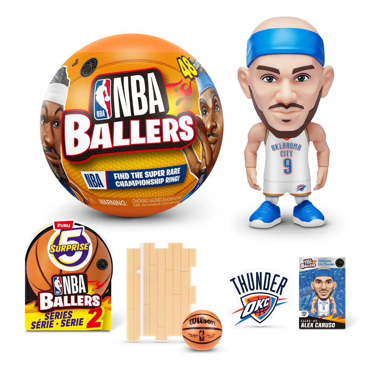 Zuru 5 Surprise NBA Ballers Series 2 blind ball Photo 3