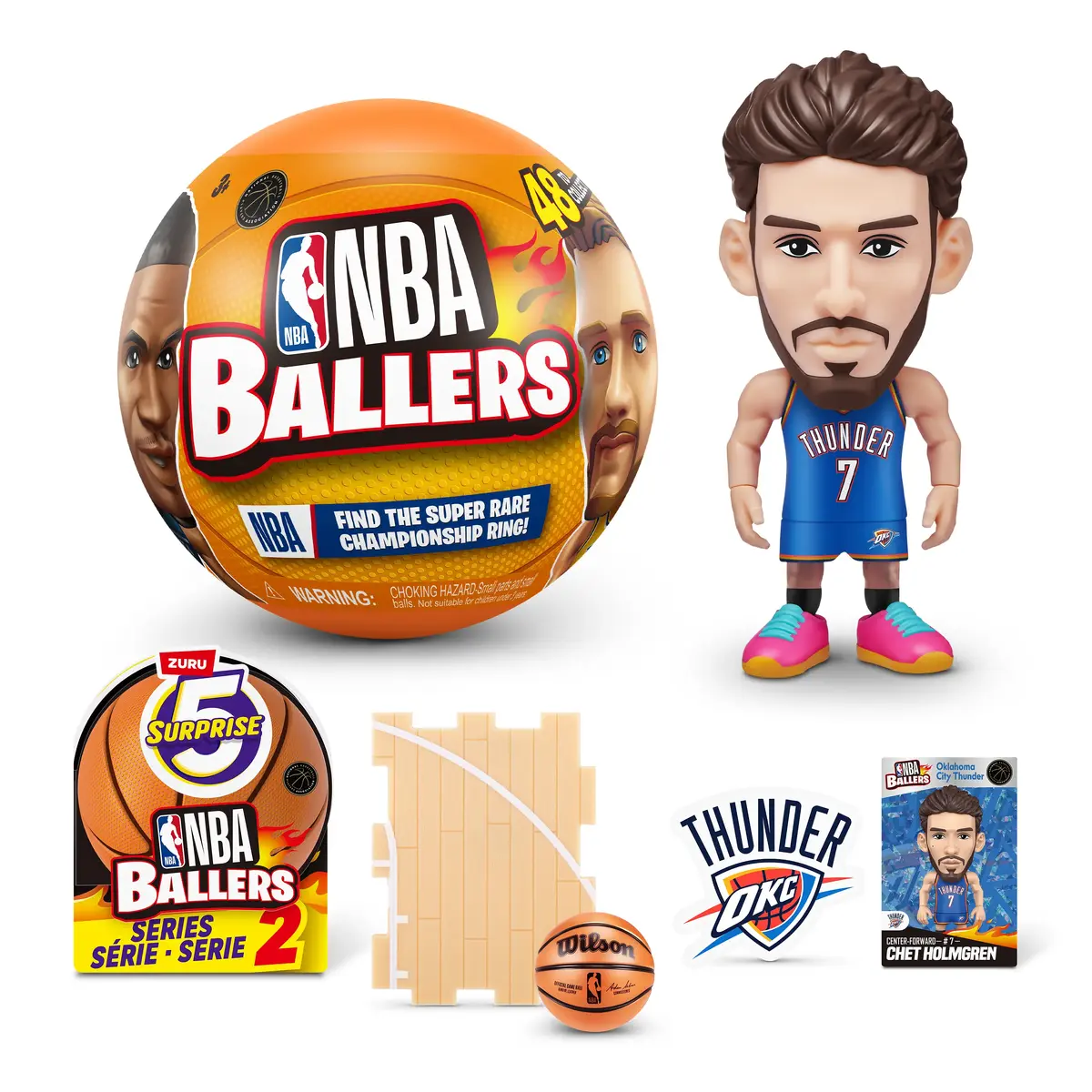 Zuru 5 Surprise NBA Ballers Series 2 blind ball Photo 4