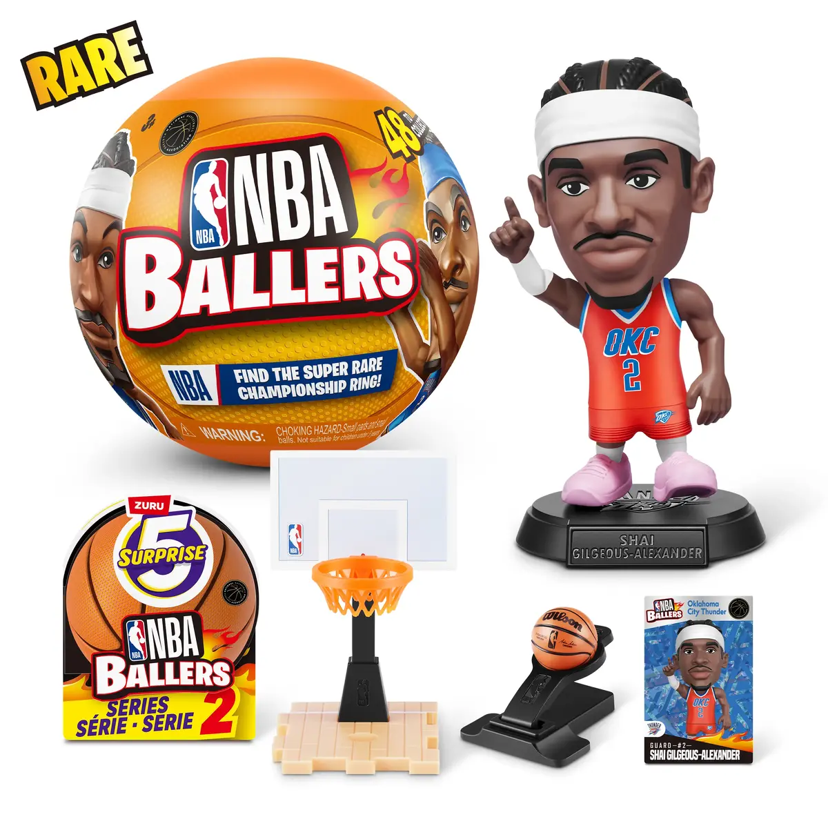 Zuru 5 Surprise NBA Ballers Series 2 blind ball Photo 11