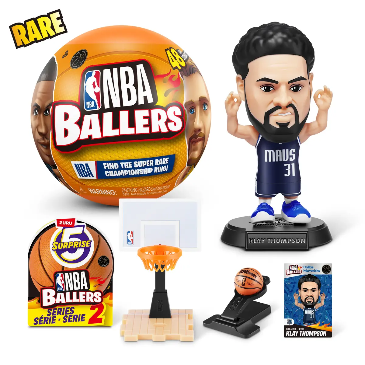 Zuru 5 Surprise NBA Ballers Series 2 blind ball Photo 14
