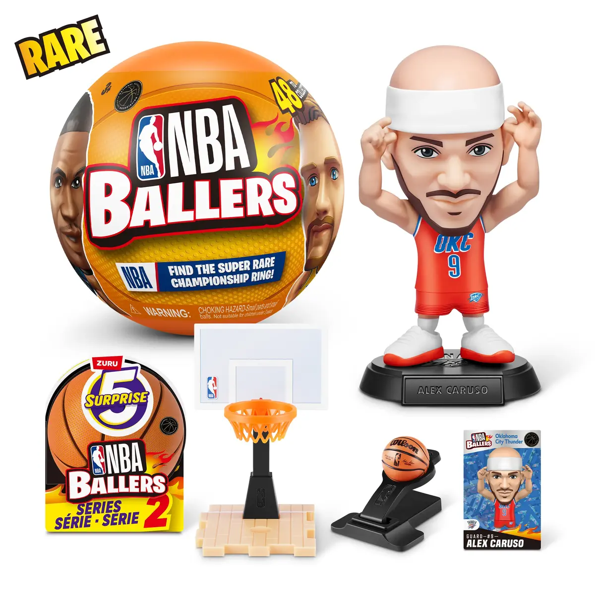 Zuru 5 Surprise NBA Ballers Series 2 blind ball Photo 15