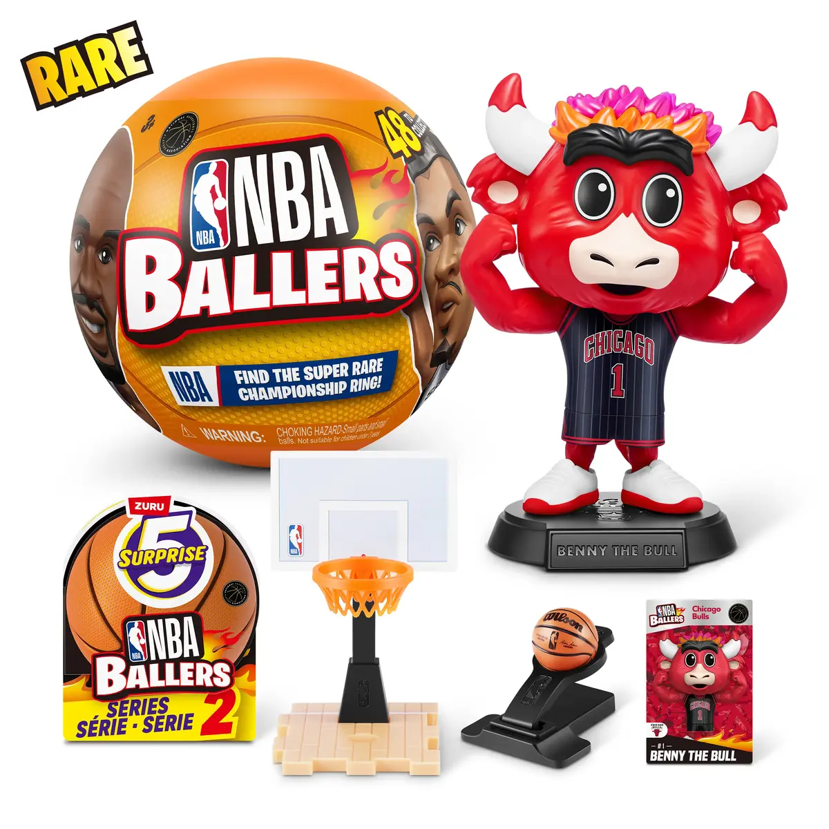 Zuru 5 Surprise NBA Ballers Series 2 blind ball Photo 17