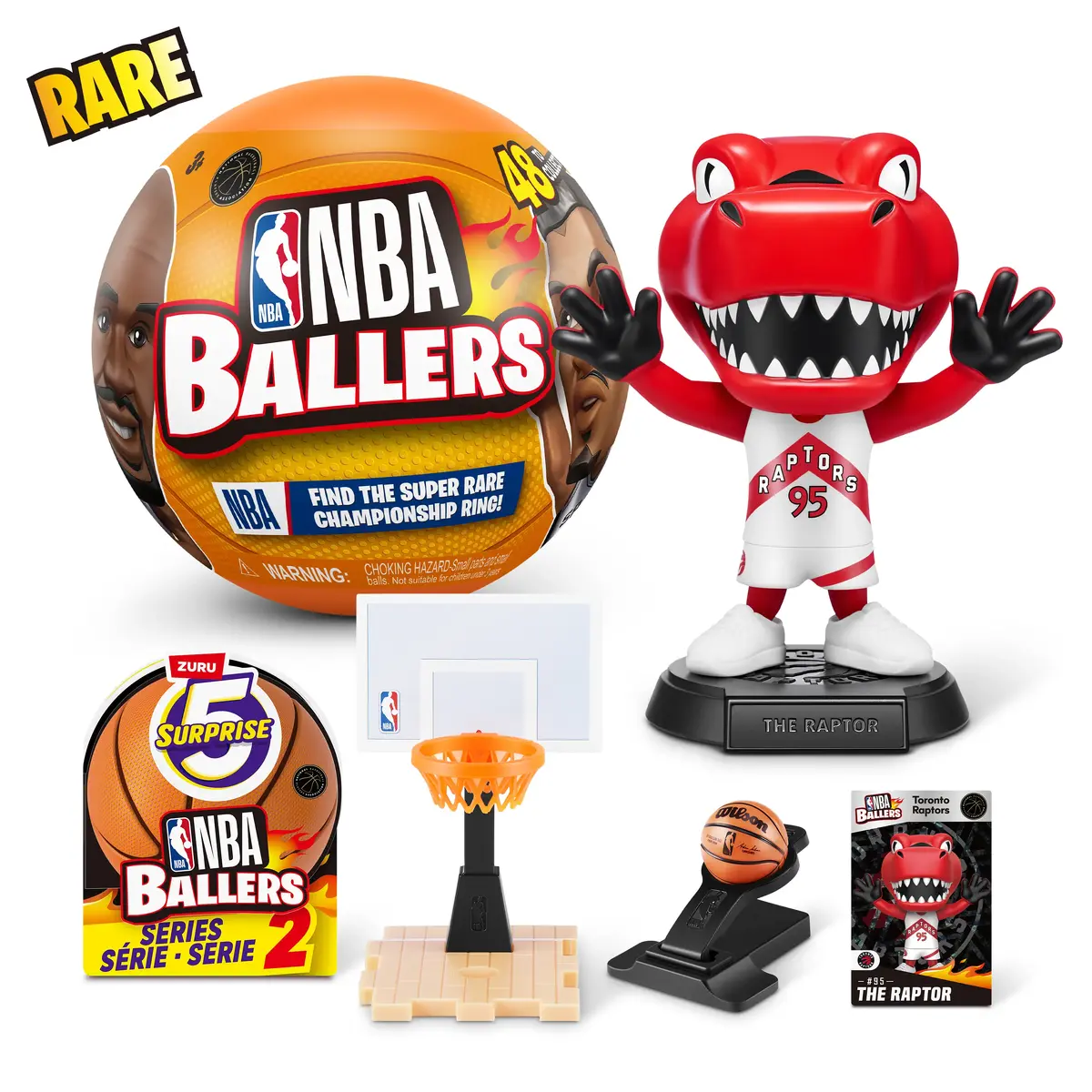 Zuru 5 Surprise NBA Ballers Series 2 blind ball Photo 18
