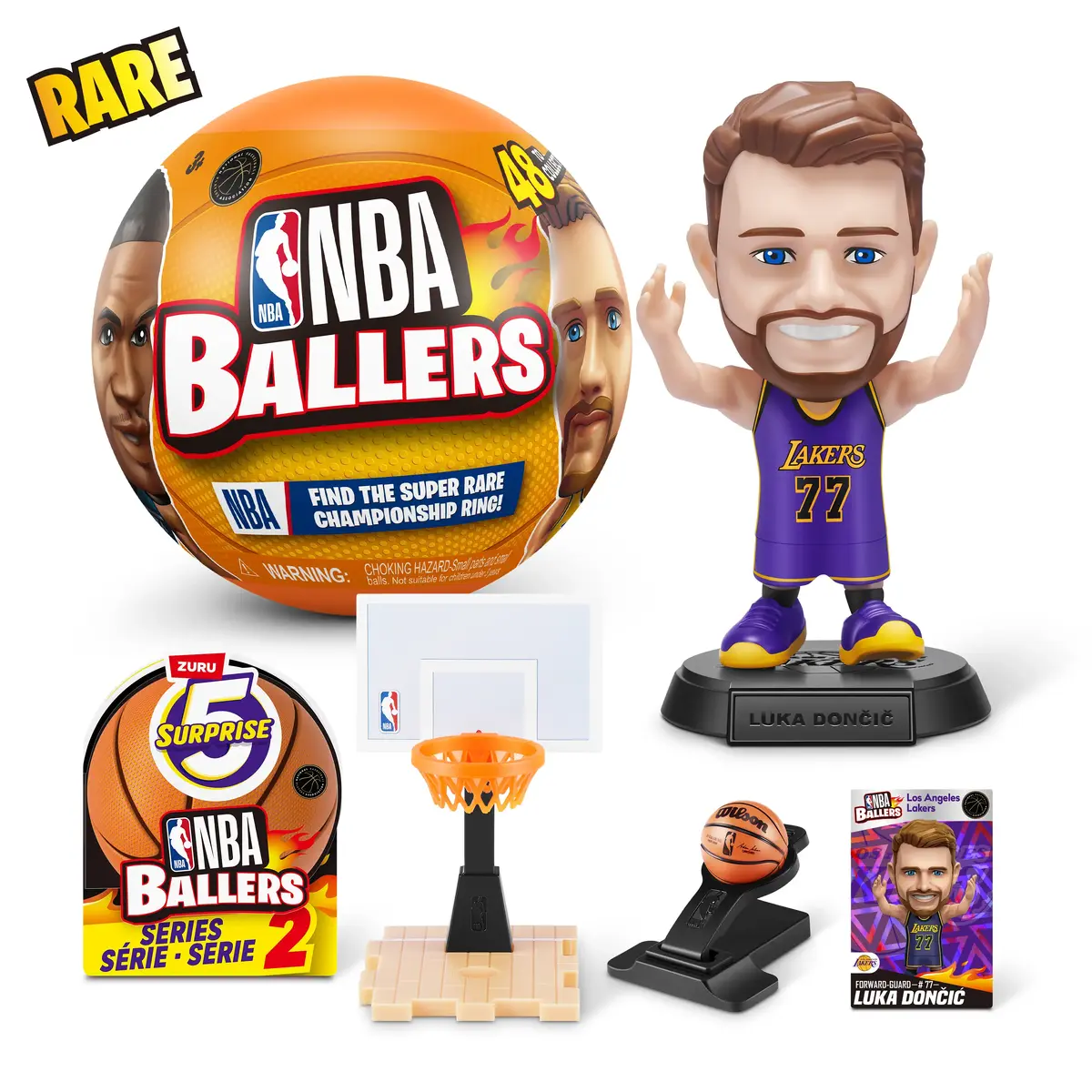 Zuru 5 Surprise NBA Ballers Series 2 blind ball Photo 19