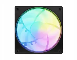 Fury SAI S12 ARGB PWM PC Case Fan — Fury model NGF-2410, ARGB lighting, PWM control, black