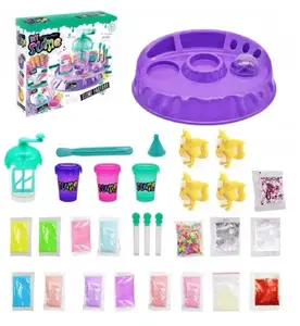 Slime kit Kiddyz DIY Slime Factory large set with glitter and figurines for making slime