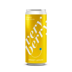 Carbonated Drink Very Berry Breezy Lemon, can 0.33 L (deposit)