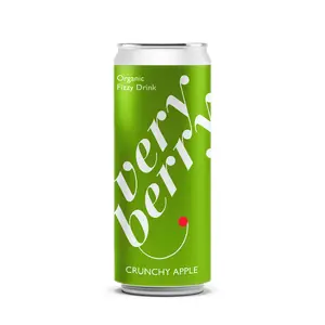 Carbonated Drink Very Berry Crunchy Apple, canned beverage 0.33 L (deposit applicable)