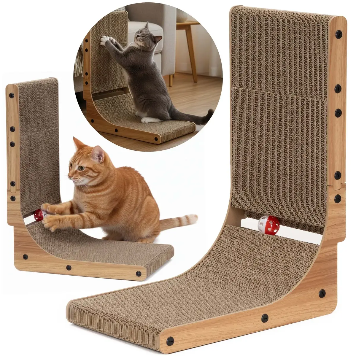 Springos PA1083 cat scratcher Photo 4