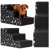Dog steps Springos PA0340 3-step pet stairs Photo 2