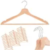 Wooden hangers Springos HG0086 — set of 30 Photo 4