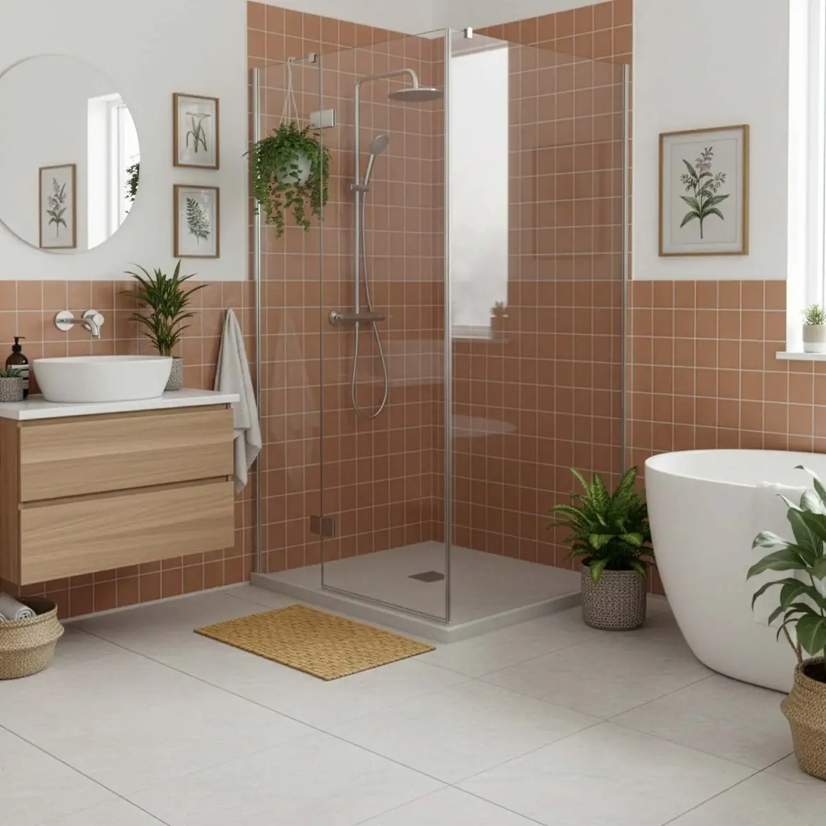 Bath mat Springos HA7530 bamboo 80 x 50 cm Photo 8