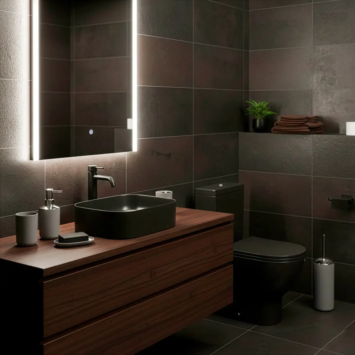 Springos HA1112 6-piece bathroom accessory set Photo 5