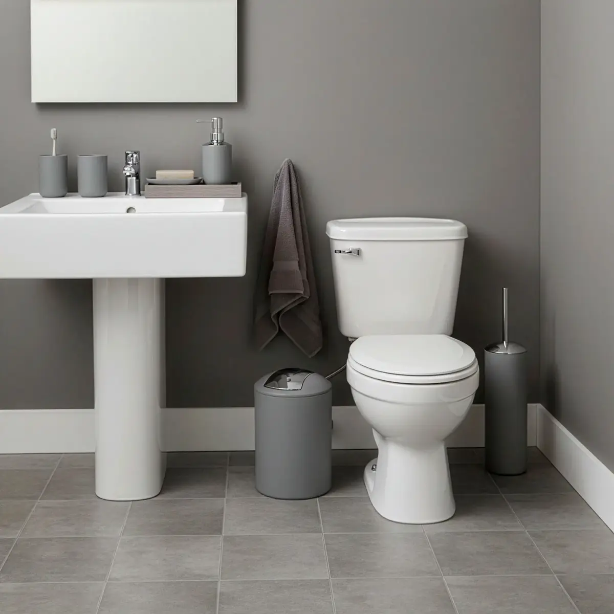 Springos HA1112 6-piece bathroom accessory set Photo 6