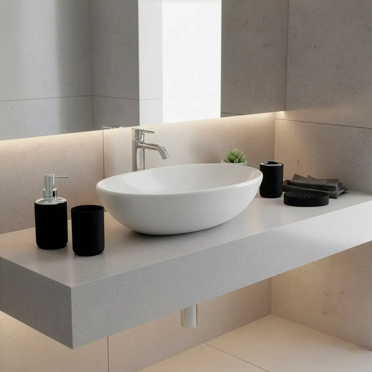 Springos HA1111 6-piece bathroom accessory set Photo 10