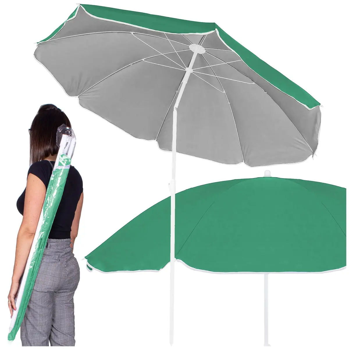 Beach umbrella Springos BU0025 160 cm Photo 4