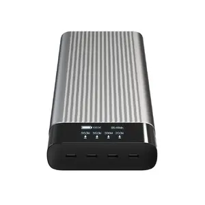 Power bank HyperDrive HJ245B 27000 mAh Silver, 4-device simultaneous charging