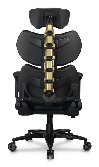 Cougar Terminator Elite Gold spēļu krēsls Photo 5