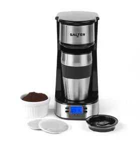 Drip Coffee Maker Salter EK2732FVDE digital 1.25L water tank programmable timer