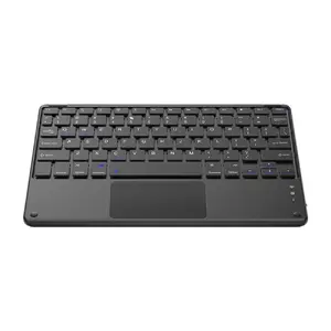 Bluetooth wireless keyboard BLACKVIEW K1 — ultra-slim 10" compatible with Windows / Android / iOS, Bluetooth 3.0, 280mAh battery, black-gray