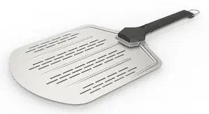 WITT pizza peel 48651001 — aluminium perforated peel, 305 mm blade width, 625 mm depth