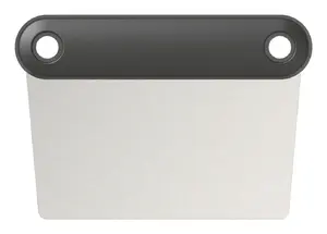 WITT Pizza Dough Scraper Stainless Steel with Black Handle – 160 mm Blade