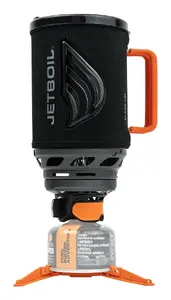 Vārīšanas komplekts Jetboil Flash 1.8L - carbon, integrēta degviela ar 1.8 l FluxRing katlu