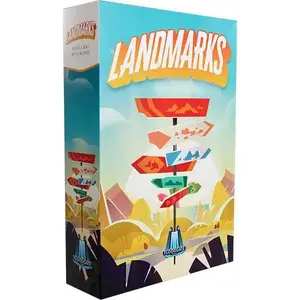 Galda spēle Rebel Landmarks — vārdu mīklu partijas spēle, 10+