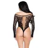 Leg Avenue Net and Lace Teddy 89370 — one size Photo 3