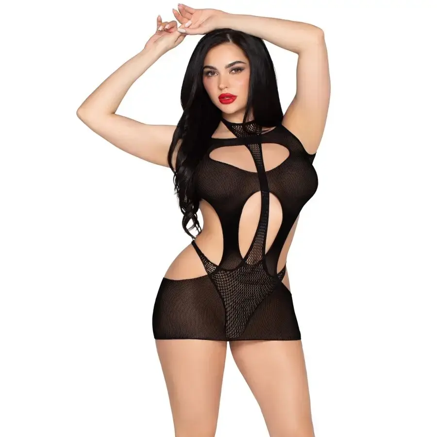 Leg Avenue мини-платье и халтер-тедди D-245342 Photo 2