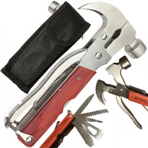 Multitool Retoo S225 — multifunction survival tool with hammer, knife and pliers