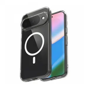 Чехол Crong Hybrid Clear Magnetic для Google Pixel 10 / 10 Pro, TPU+PC, прозрачный