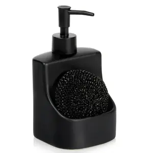 Soap and Dishwashing Liquid Dispenser Vilde 567061 — 400 ml refillable pump dispenser