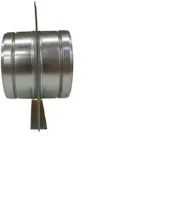 Valve ZAS D125 for Hot Air Distribution, Philips DGP125ZAS, duct connection D125