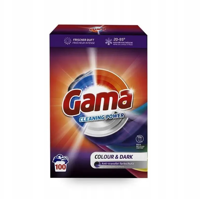Veļas mazgāšanas pulveris ga.ma Gama