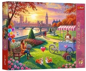 Пазл TREFL 500 элементов — Love Story: Романтический Лондон