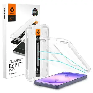 Защитное стекло Spigen GLAS.tR EZ Fit Pro для Samsung Galaxy S26+ — закалённое, антибликовое, 2 шт.