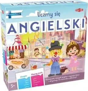 Настольная игра TACTIC Tactic Uczmy się: Angielski — обучающая игра для изучения английского
